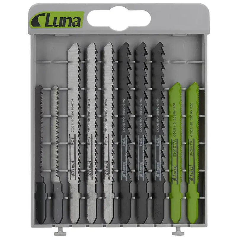Sticksågbladsats Luna Tools 10-Delar Fri frakt